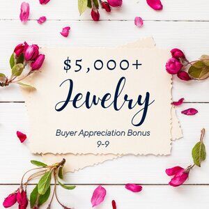 $5,000+ Buyer Appreciation Bonus + 100 pcs Jewelry + 20 NWT Starbucks Tumblers